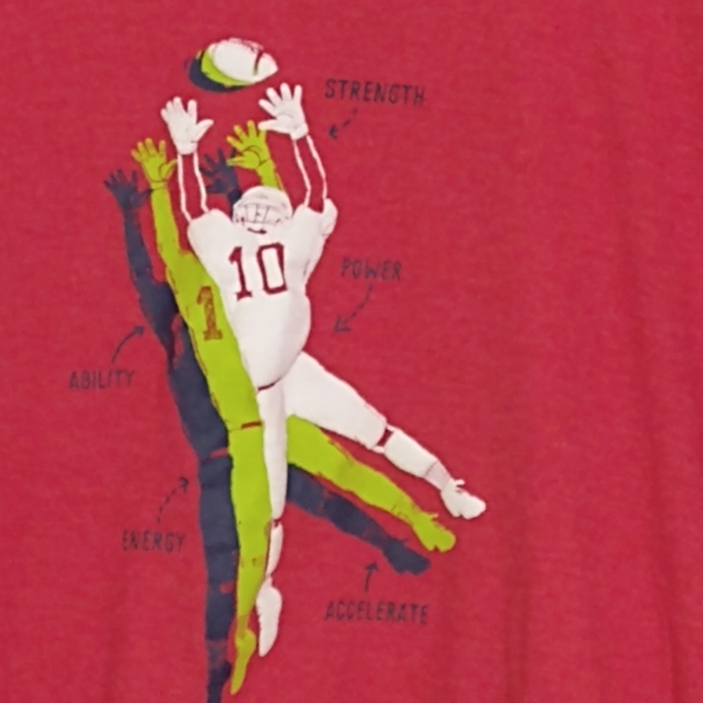 Odin & Ivy Top Football Strength Power Ability L